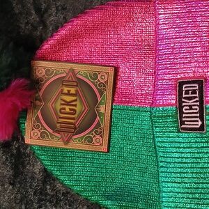 Wicked Universal Green and Pink Beanie